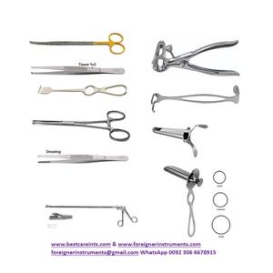 Ensemble d'instruments chirurgicaux pour hémoorroïdectomie en acier inoxydable de haute qualité certifié CE, outils chirurgicaux pour salle d'opération réutilisables - Product Image 4