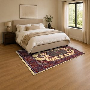 <b>RUGS</b> DEPOT LXDP-0268 Wholesale Red Burgundy Contemporary Abstract Digital Printed Machine Washable Chenille Area <b>Rug</b> <b>Non</b> <b>Slip</b> - Product Image 3