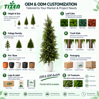 Cyprès artificiel topiaire de 90 cm en pot, plante artificielle avec pot blanc, feuilles en PE résistantes aux UV, écologique, moderne, pour l'intérieur et l'extérieur