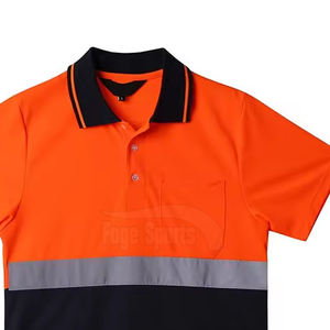 Fabricant pakistanais polo de sécurité quantité minimale de commande bas polo de sécurité meilleur prix vestes de polo de sécurité 100% vêtements de travail en polyester - Product Image 5