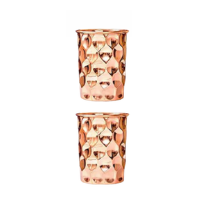 Design tendance Verre de cuivre Design le plus tendance Verres en métal Bon pour la santé Boisson Eau Exigeant Accessoires Conceptions fraîches - Product Image 1