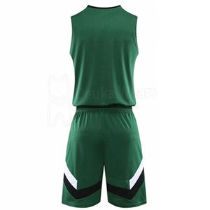 ชุดบาสเก็ตบอลแฟชั่นคุณภาพสูงแบบ OEM ขนาดตามสั่ง ผลิตจากโพลีเอสเตอร์ 100% พร้อมลายพิมพ์แบบรีดร้อน - Product Image 2