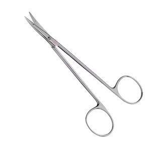 Ciseaux à suture de haute qualité de 12 cm pour la chirurgie plastique |   Instruments chirurgicaux réutilisables en acier inoxydable de qualité supérieure - Product Image 4