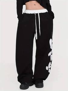 Pantalones Vaqueros Casuales de Cintura Alta para Mujer, Pantalones Cargo Transpirables con Talla Personalizada y Diseño de Frente Plano - Product Image 4