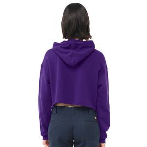 Sudadera Corta de Felpa para Mujer Bella Canvas, Sudadera Corta Original de Color Sólido - Product Image 6