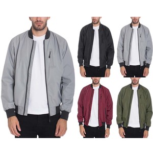Blouson d'aviateur OEM de nouveau design de haute qualité en nylon zippé pour l'hiver, blouson d'aviateur respirant de style urbain pour homme, vente en gros - Product Image 4