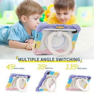 เคสไอแพดมินิ 8.3 นิ้วแบบพรีเมียมพร้อมที่จับแบบปรับได้ สีผสม - Product Image 4