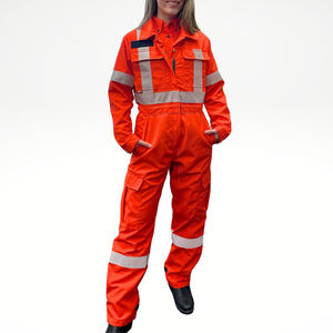 Nouveau Style haute visibilité vêtements de travail sécurité combinaison de travail haut fabricant résistant au feu vêtements de travail combinaison de sécurité - Product Image 6