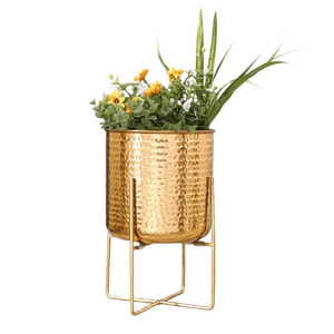 กระถางต้นไม้โลหะตีขึ้นรูป - Product Image 2