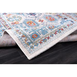 Netline Home Blue Traditional Medium Pile PVC <b>Living</b> <b>Room</b> <b>Rug</b> 160x230 cm - Product Image 1