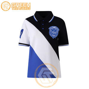 Vêtements de sororité Zeta Phi Beta pour femmes en gros, chemises d'été respirantes, écologiques, anti-froissement, jersey 100% coton long - Product Image 6