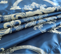 Draps de lit en coton écologique de haute qualité, motifs végétaux, ensembles de literie, taie d'oreiller, 300 fils, antistatique