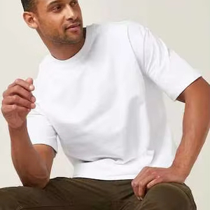 T-shirt en coton 100% pour hommes en gros, logo personnalisé OEM - Product Image 5