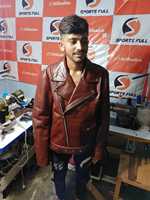 Chaqueta de Motociclista de Cuero con Grabado de Cocodrilo para Hombre, Cuello Camisero, Cierre de Cremallera, Manga Regular, Talla Grande, Estilo Otoñal