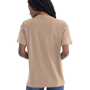 Camiseta de Manga Corta de Algodón Grueso 7200, Tejido Elástico de Alta Densidad, Cómoda, para Mujer, Verano 2026, Nivel Superior - Product Image 6