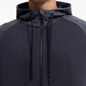 เสื้อฮู้ดดี้ซิปดีไซน์ล่าสุด ราคาถูก วัสดุดี รับผลิตแบบ OEM ขายดี ดีไซน์สีตามสั่ง เสื้อซิปผู้ชาย - Product Image 5