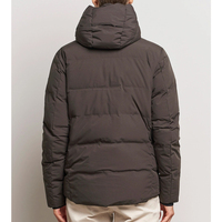 Veste personnalisée pour homme, hiver, fine, à capuche, réversible, écologique, imperméable, respirante, séchage rapide, 100% nylon, 220g