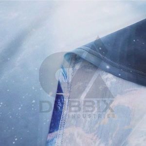 Oem sublimación en blanco poliéster camisetas 3D impreso tinte completo camisetas personalizadas sublimación Ringer camisetas - Product Image 6