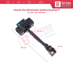 ชุดสายรัดจำกัดการเปิดประตูหลัง BDP1426 สำหรับ Tiguan MK1 5N ปี 2007-2018 รุ่น 5N0839249A - Product Image 5