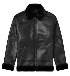 100% Leather <b>Jacket</b> for Men Warm Genuine Leather <b>Jackets</b> Stand Collar Breathable Sustainable Men Leather <b>Jacket</b> Breathable - Product Image 3