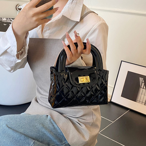 Sac à main tendance pour femme, sac à bandoulière de luxe, sac à main tendance 2026, sac à chaîne à carreaux en diamant français <span class=keywords><strong>Liki</strong></span> - Product Image 4