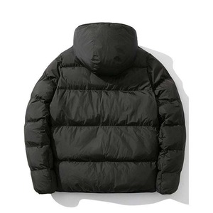 Blouson d'hiver unisexe avec manches blouson aviateur personnalisé pour hommes veste à capuche motif imprimé bas prix - Product Image 6