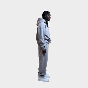 OEM personnalisé de haute qualité deux-pièces surdimensionné hommes veste zippée survêtement en nylon fermeture éclair survêtement survêtement pour hiver hommes survêtements - Product Image 4