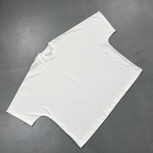 Camiseta con estampado de pantalla DTG de algodón GSM 200 para hombre, ropa de calle Boxy Fit, manga corta, fabricante de camisetas de punto de peso pesado sólido - Product Image 4