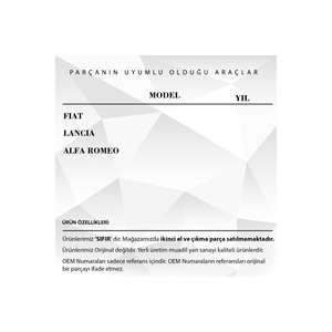 Neumático de Pedal para Fiat - Lancia - Alfa Romeo - Product Image 2