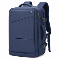 Sac à dos Oxford géométrique imperméable décontracté et tendance avec port USB, 25L, doublure polyester, antivol, unisexe, pour ordinateur portable, idéal pour les étudiants
