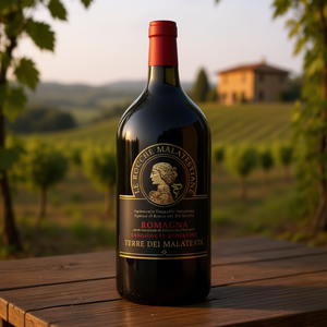 Jeroboam Romagna Sangiovese Superiore DOC Red <b>Wine</b> 3000ml Large Format Italian <b>Wine</b> 1 Bottle Per Box-Le Rocche - Product Image 3