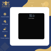 Balance Personnelle Numérique à Affichage LCD Haute Précision 100g, Verre Trempé, Portable pour la Maison/la Clinique/la Salle de Sport, Prix Bas, Meilleure Offre