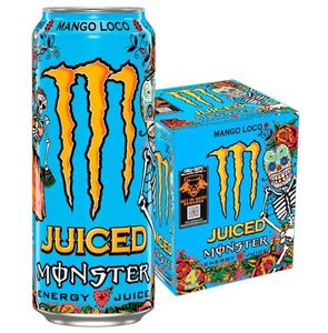 Bebida Energética Monster Ultra Fiesta Mango Sin Azúcar, Auténtica, 24 Latas de 500ml, 150mg de Cafeína, Sabor a Mango Jugoso, Venta al Por Mayor - Product Image 3