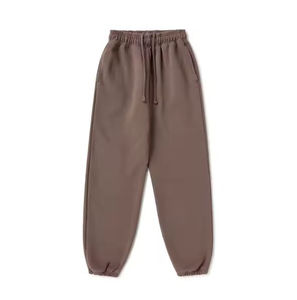 Pantalones Deportivos Casuales de Lona para Invierno, al por Mayor, de Pierna Ancha, con Cordón Ajustable y Cintura Elástica, Personalizables para Hombre - Product Image 1