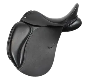 English Horse Dressage Premium Leather All Purpose Equestrian Excellence Horse Saddle Size 14" inches - 18" inches Available - Product Image 1