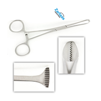 Fórceps de tejido Allis-Adair de acero inoxidable de alta calidad 9x10 dientes 15,5 cm / 6 "fabricante de instrumentos quirúrgicos