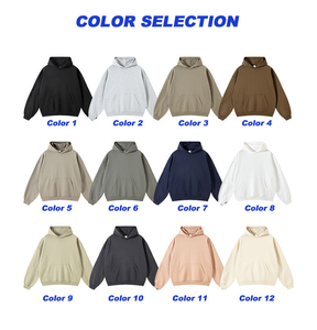 Sudadera con Capucha de Alta Calidad, Ligera, 100% Algodón, Transpirable, Ecológica, con Cierre, para Hombre, Personalizable - Product Image 2