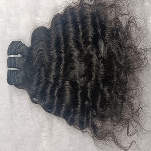 Extensions de cheveux naturels à vendre, couleur naturelle, cheveux noirs pour femmes, mèches brutes, cuticules alignées, non traitées, extensions de cheveux humains indiens - Product Image 3