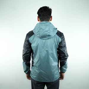 Naviguer Veste d'extérieur à coquille souple à deux couches Résistant à l'eau Fitness Style décontracté Col montant Fermeture à glissière Remplissage en polyester - Product Image 3