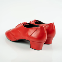 Zapatos de Baile Latinos de Salón, Salsa y Tango para Hombre, de Piel de Oveja y Charol Negro, Profesionales, de Alta Calidad, BOLD & SMART BS 004