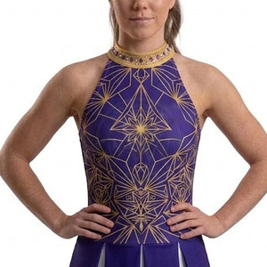 Uniformes de Porristas Modernos de Poliéster Sublimado, Ropa Deportiva Ligera y Elegante para Equipos, Listos para el Rendimiento, Cómodos - Product Image 5