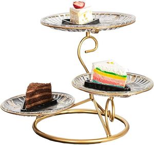 Vente en gros de présentoir à gâteau en métal, présentoir à gâteau de créateur de qualité supérieure, forme personnalisée, présentoir à gâteau en métal de luxe, nouveauté - Product Image 5