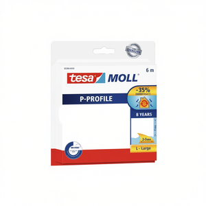 TESAMOLL 5390 Joint d'étanchéité marron pour fenêtre/porte, rouleau de 9 mm x 5,5 mm x 6 m, produit TESA - Product Image 3