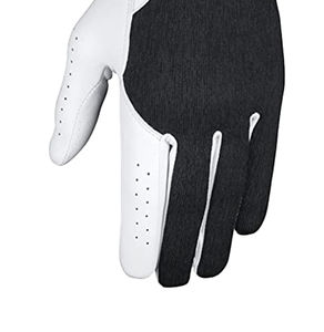 Gants de golf en cuir de mouton de couleur personnalisée tout gris et blanc super doux Gants de golf pour femmes hommes Taille personnalisée - Product Image 5