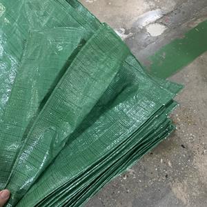 Bâche en PE vert clair, tissu imperméable haute résistance, couleurs et dimensions personnalisables pour entrepôt - Product Image 2