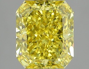 Diamante Cultivado en Laboratorio de Corte Radiante, Color Amarillo Intenso, de Alta Tendencia, para Joyería, Piedra Suelta de Lujo a Precio de Mayoreo - Product Image 1