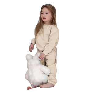 Conjunto de Chándal de Forro Polar con Capucha para Adultos, Talla Grande, Personalizado, Sudadera para Niñas y Niños, Pantalones Deportivos, Conjunto de Dos Piezas, Ropa de Invierno Cálida e Informal - Product Image 1
