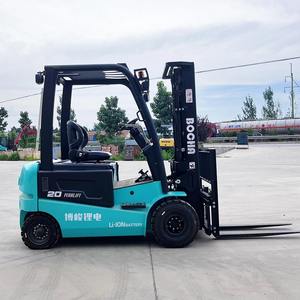 Chariot élévateur électrique durable 1 tonne 2 tonnes 3 tonnes ferme tout terrain puissant chariot élévateur pour restaurants vente en gros - Product Image 3