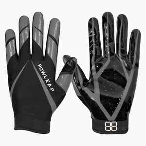 Guantes de fútbol americano de alta calidad hechos a medida diseño de etiqueta privada con precio bajo venta ideal para su propio estilo - Product Image 4