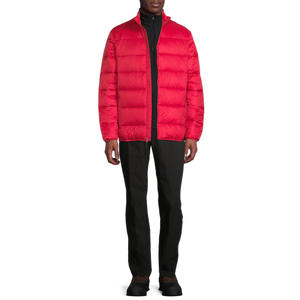 Vente de gros Veste en duvet sans manches avec logo personnalisé Veste bouffante avec fermeture éclair Vêtements d'hiver pour hommes - Product Image 1